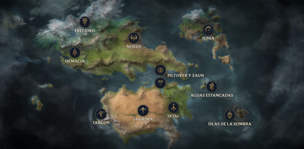 Mapa de runaterra